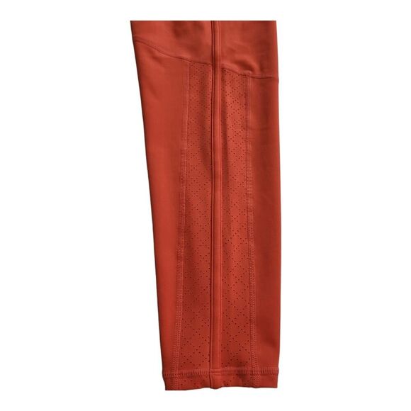 GapFit Size X-Small Petite Blackout Orange Leggings Athleisure Workout Yoga - Picture 6 of 13